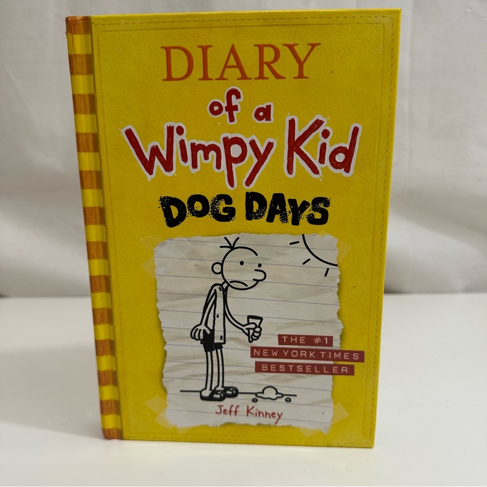 Diary of a Wimpy Kid Book 4 Dog Days Kids Book by Jeff Kinney